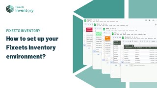 How to set up your Fixeets Inventory environment ? - Google sheets