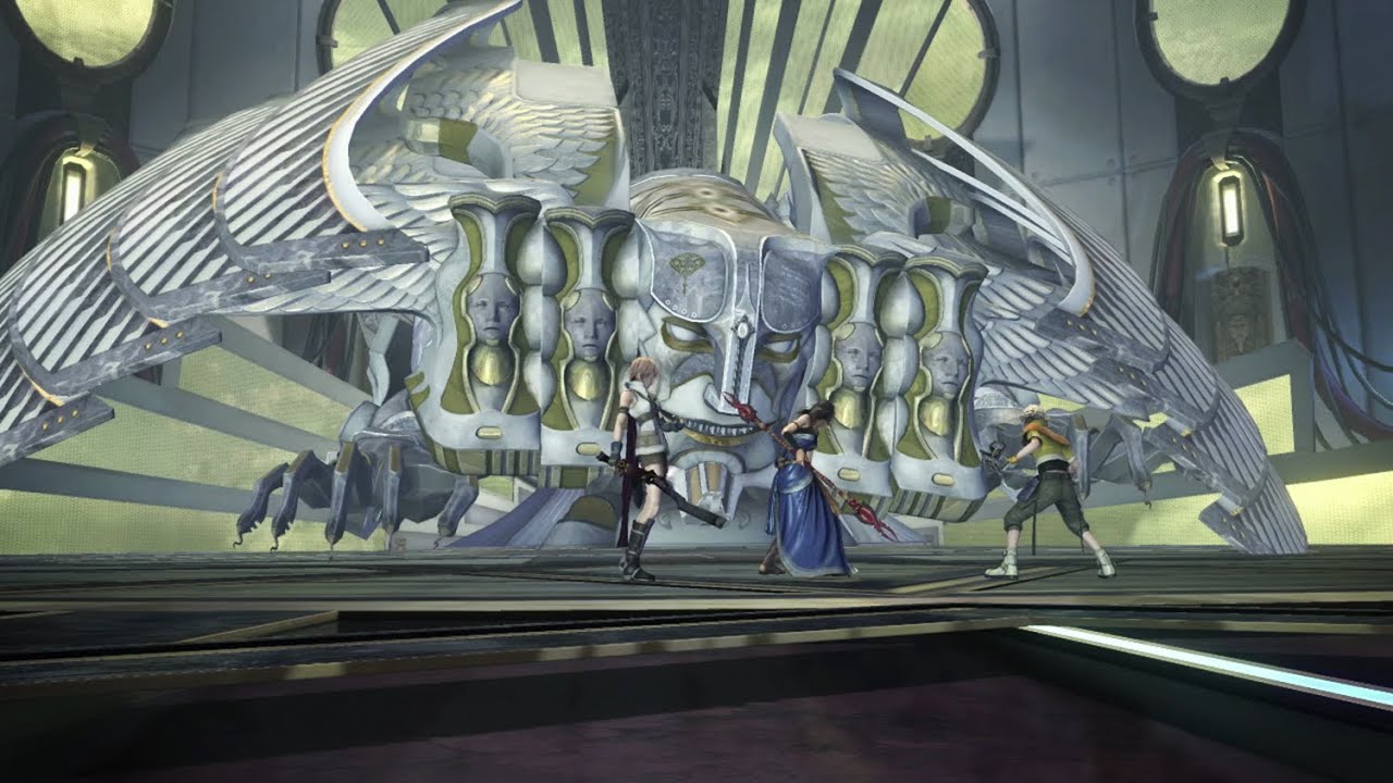 Final Fantasy XIII: Barthandelus Second Boss Battle (Chapter 13) - YouTube