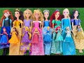 Disney Princess Doll Makeover ~ DIY Miniature Ideas for Barbie Wig, Dress, Faceup, andMore! DIY