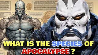 Apocalypse Anatomy Explored  What Is The Species Of Apocalypse? Why His Techno Blood Is Unique?