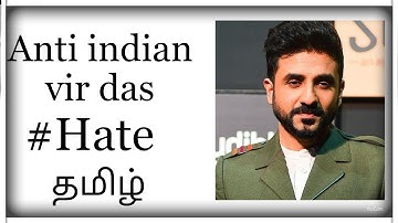 The Hate | Vir das hate speech explained in tamil