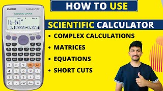 How to use Scientific Calculator for Engineering Students | Casio fx-991 Plus |