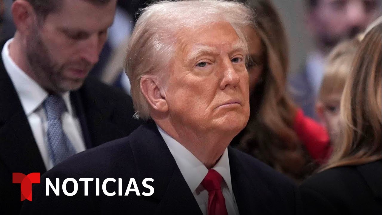 Siga la primera rueda de prensa de Trump en su segundo mandato - YouTube