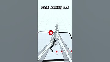 Playing with a puppet in VR! Without Controllers! #handtracking #oculusquest2 #shorts