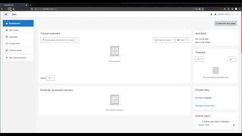 Moodle developer tutorial 4/5 - Fetch list of users from the database and display that in our block