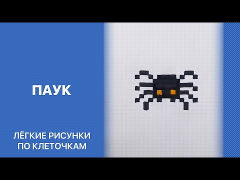 Как нарисовать паука