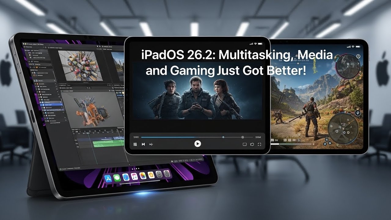 iPadOS 26.2: Multitasking, Media, and Gaming Just Got Better!