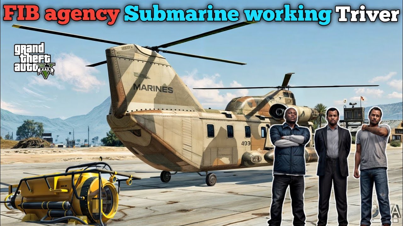 FIB mission Franklin Triver Michael important mission Gta 5 gameplay ...