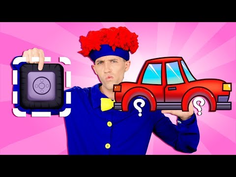 Колеса у машинки | Песенки для детей | Машинка | Мультик про машинки | Dominoki