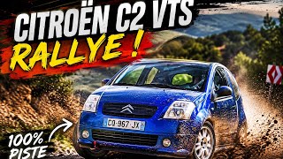 He transformed his 135 hp C2 VTS with a rally sound! (A real little pocket rocket on wheels!)