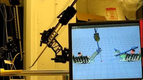 Raven II™ Surgical System using ROS rviz visualization