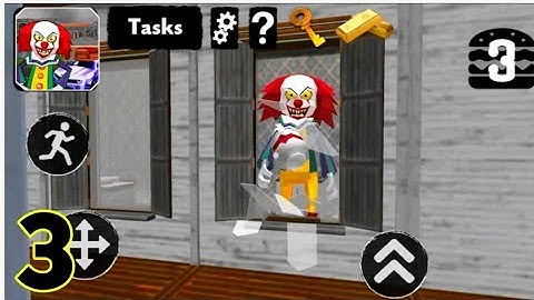 Clown Neighbor Escape part-3 #clown #clownneighbour #clownneighbourescape #escapegames #walkthrough