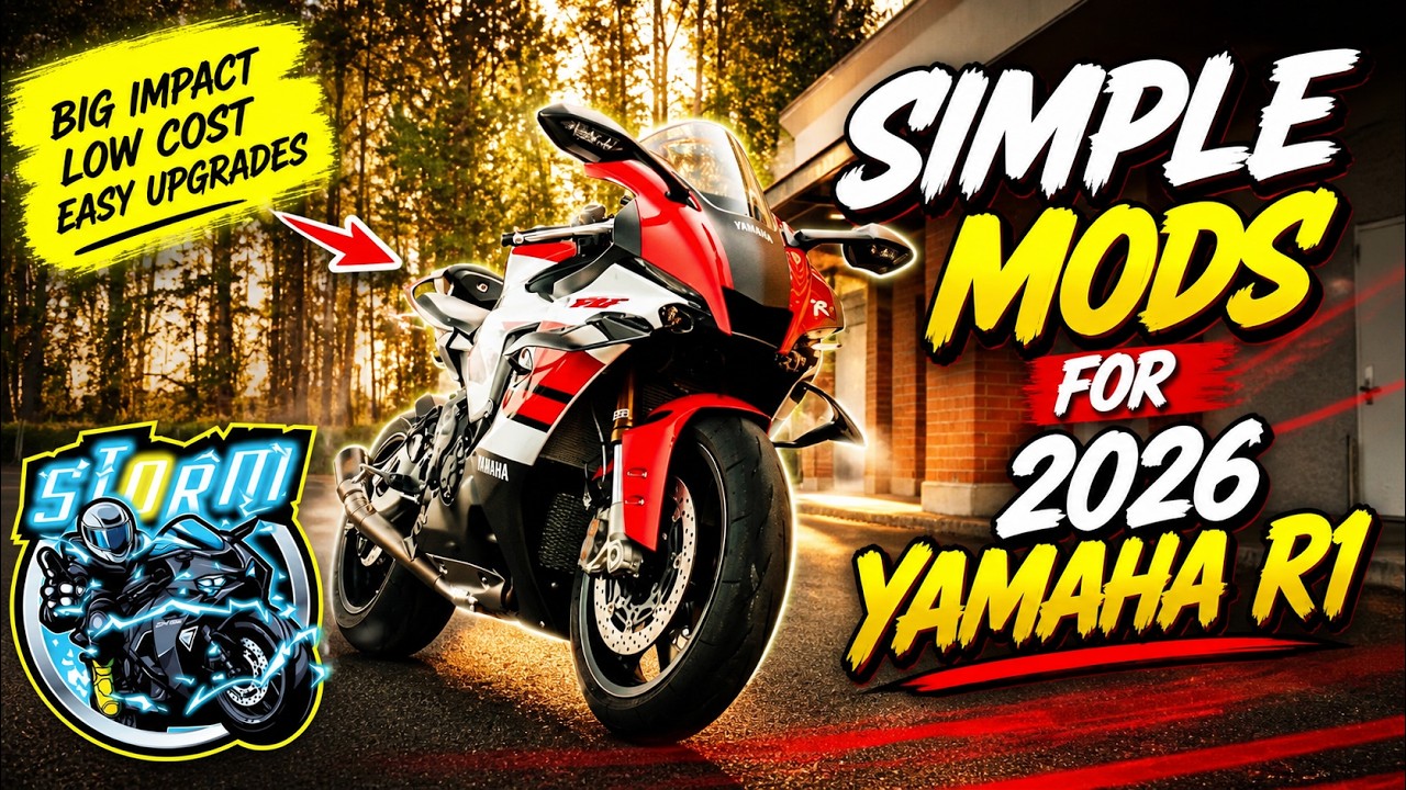Simple Mods That Completely Changed My 2026 Yamaha R1 - YouTube