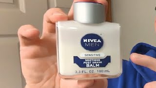 Nivea Sensitive Post Shave Balm This stuff is awesome