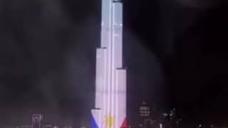 June 12/2020 Independence Day?? Burj Khalifa in Dubai UEA