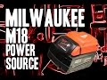Milwaukee M18 Power Source (Cell Phone Charger!!) 49-24-2371 Milwaukee M18 Power Source (Cell Phone Charger!!) 49-24-2371