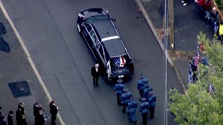 Final salute to Massachusetts State Police Trooper Kevin Trainor