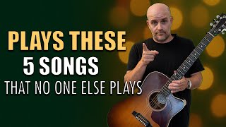 5 Songs You Should Play at Acoustic Gigs (That Most People Don’t)