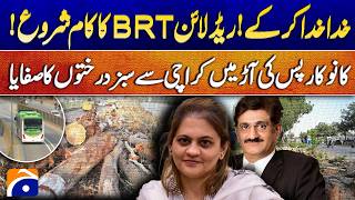 Karachi’s Red Line BRT Starts | Are Trees Being Sacrificed for Development? | Geo Pakistan