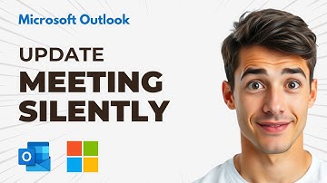 Hoe u een Outlook-vergadering kunt bijwerken zonder een melding te verzenden (de gemakkelijkste m...