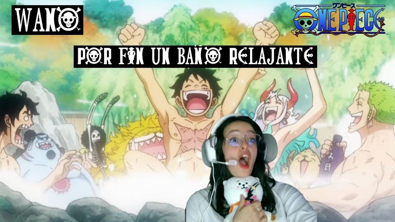 🏴‍☠️ONE PIECE REACCIÓN E1079🎬WANO NO ABRIRÁ SUS FRONTERAS🐘LA ALIANZA SE RELAJA EN UN BAÑO NATURAL🫧