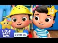 Mia bastelt Max ein Feuerwehrauto | Kinderlieder | Little Baby Bum | Moonbug Kids Deutsch