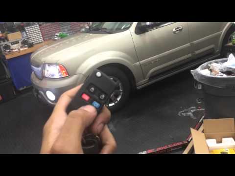 2004 Lincoln Navigator remote start with the flip key/fob