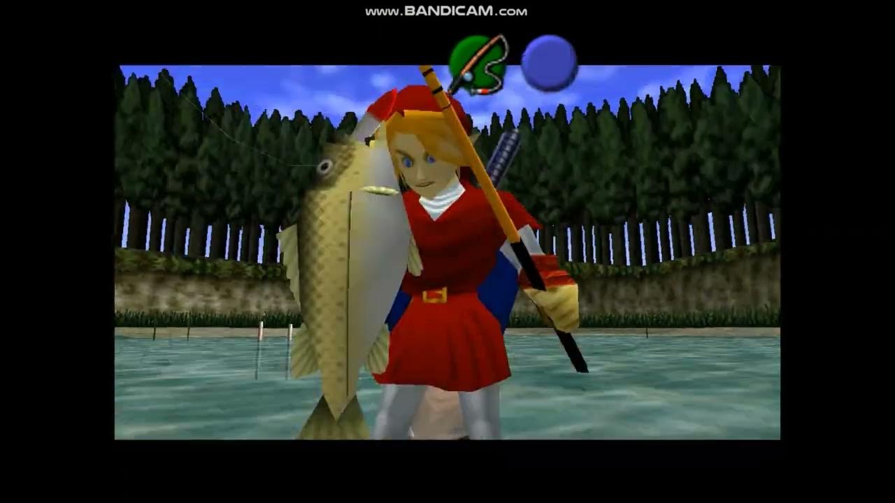 Let's Play Ocarina Of Time Randomizer Pt.26 Tennis & Fishing YouTube