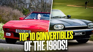 TOP 10 CONVERTIBLES OF THE 1980&#39;S