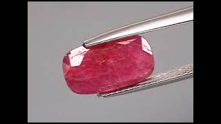 4.27ct | Natural Red-Pink | Tanzania Ruby | Cushion Shape