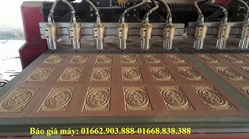 máy cnc đục gỗ 10 đầu giá rẻ tại Đồng Nai, Bình Định