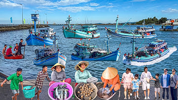 Dàn Ghe Khủng Nhất Phú Quốc Xuất Hành Con Trăng Cuối Năm | Bộ Mặt Mới Của Chợ Dương Đông Phú Quốc