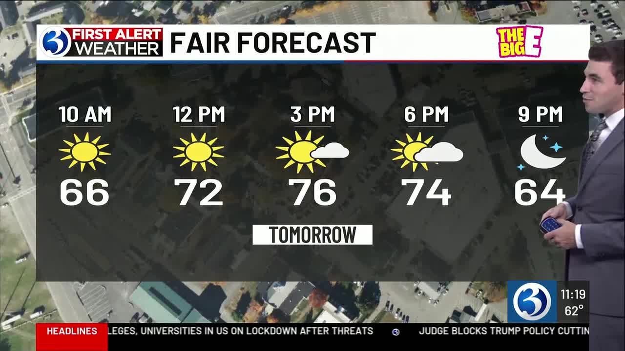 WEATHER: Temperatures on the rise over the next week - YouTube