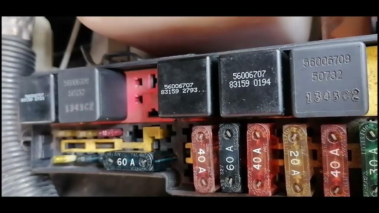 ASD Relay clicking fast before engaging - Jeep XJ 94 - YouTube