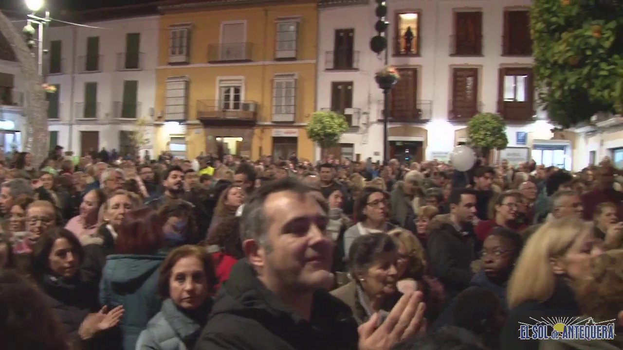 Inauguración Alumbrado de Navidad Antequera 2019