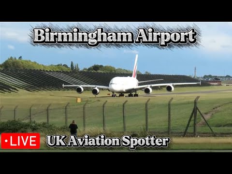 Birmingham Airport LIVE #aviation #planespotting #foryou #planes #birminghamairport