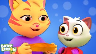 Three Little Kittens, Cat Cartoon And Learning Video For Kids