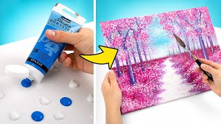 เทคนิคการวาดภาพด้วยสีอะคริลิกง่ายๆ ที่ใครๆ ก็ทำได้!