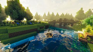 let your worries flow away 🌿 relaxing minecraft ambience with nostalgic music for study, sleep