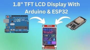 1.8 Inch TFT LCD Display ST7735S with Arduino & ESP32 | Full Tutorial