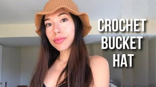 How to Crochet a Bucket Hat | EASY & In Depth Tutorial