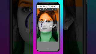 sketchbook face editing,, how     to face colour change, Indian flag add  on the face #photoedit screenshot 1