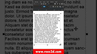 Turn on Hyphenation in CorelDRAW #shorts #rees3d #coreldraw #graphicdesign Turn on Hyphenation in CorelDRAW #shorts #rees3d #coreldraw #graphicdesign