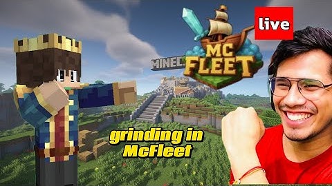 grinding in mcfleet live  || join team || ⁨@GamerFleet⁩  #mcfleet