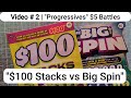 V37_2025 Progressives # 2 of 8 | "$100 Stacks" Vs "Big Spin" - Wayne Lotto -