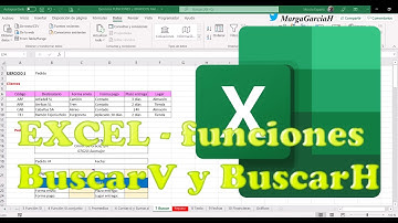 EXCEL funciones BuscarV y BuscarH