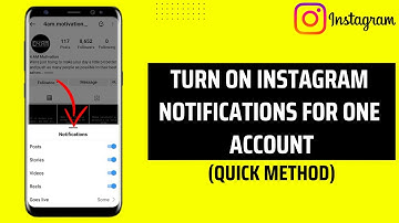 How To Turn On Instagram Notifications For One Account Only