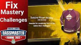 How to Fix Mastery Challenges Bassmaster Fishing 2022 