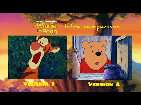 The New Adventures of Winnie the Pooh (1988-92): Intro Comparison (Remastered Edition)