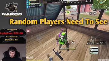 CoD Narco Reaction Why Random Players Die Faster in Battle Royale 😱| CODM